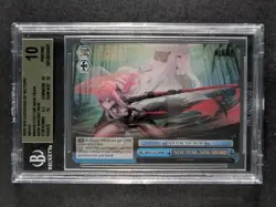 2025 Weiss Schwarz NEW YEAR, NEW SWORD #S117-E113R Triple Rare English BGS 10 - Image 2