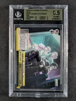 2025 Weiss Schwarz D-OUTSIDERS #S117-028R Goddess Of Victory Triple Rare BGS 9.5 - Image 1