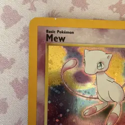 Pokemon TCG Mew 09/53 Wotc Promo Holo 50 HP Basic English Ken Sugimori Card - Image 2