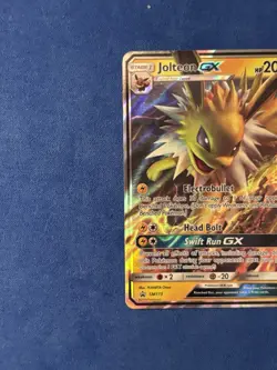 Pokemon Jolteon GX TCG Black Star Promo Holo Card SM173 - Image 5