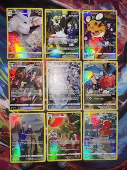 POKEMON TCG LOT OF 9 English Trainer Gallery Pokemon TCG Lot X9 English Cards - Image 1