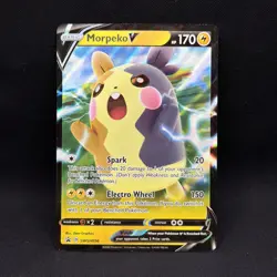 Morpeko V SWSH056 SWSH: Sword & Shield Full Art Promo Cards Near Mint - Image 1