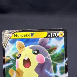 Morpeko V SWSH056 SWSH: Sword & Shield Full Art Promo Cards Near Mint - Image 3