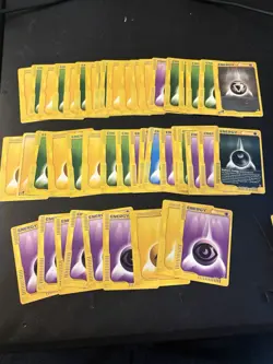 Pokemon Energy Card Lot (278 Cards) Mixed Sets Includes Base, Gym, Neo, E-Reader - Image 1