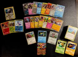 Pokemon Card Lot 150+ Cards | 15 Holos + 15 Reverse + More | All Cards Shown Inc - Image 1