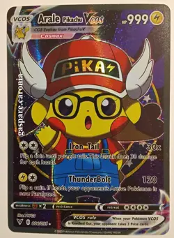 Arale Pikachu 006-055 Holography - Card Vcos Cosplay (EN) 2023 - Nuova - Image 1