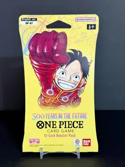 One Piece Card Game - OP-07 500 Years In The Future - Sleeved Booster Pack - Image 1