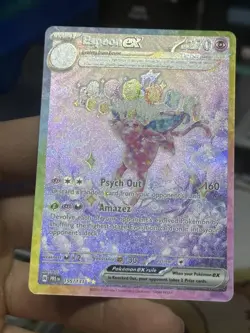 Espeon ex 155/131 Prismatic Evolutions 2025 SIR Holo Rare Pokemon Card TCG - Image 4