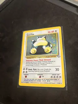 Pokemon TCG Snorlax Holo Rare Card 11/64 Jungle Unlimited - Image 4