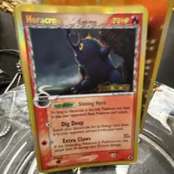 EX Delta Species Heracross 70HP & Starmie 60HP Holo Pokemon TCG Cards Lot - Image 1