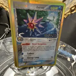 EX Delta Species Heracross 70HP & Starmie 60HP Holo Pokemon TCG Cards Lot - Image 2