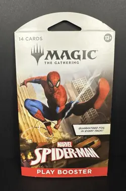 Magic: The Gathering Marvel Spider-Man Booster w/ Guaranteed Foil (5-Packs) - Image 3