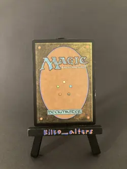 MTG Hand Painted Alter: ISLAND Magic The Gathering Sorceress - Kilco_alters - Image 2