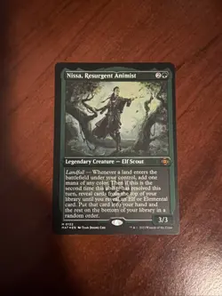 Nissa, Resurgent Animist March of the Machine: The Aftermath Foil Etched - Image 1