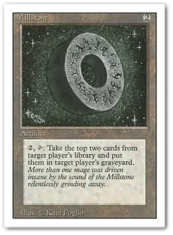 MILLSTONE x1 mtg VLP-NM 3rd Edition Revised 1 Rare - Image 1