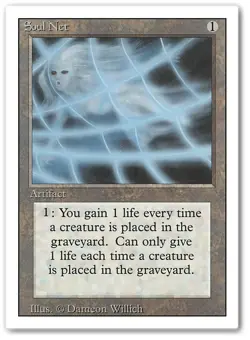 SOUL NET x4 mtg LP 3rd Edition Revised 4 Unc - Image 1
