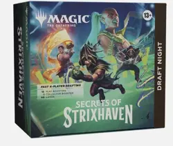 Draft Night Box Secrets of Strixhaven SOS MTG SHIPS IMMEDIATELY SEALED - Image 1