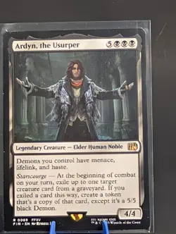 Final Fantasy MTG Magic Ardyn the Usurper 0089 Rare - Image 1
