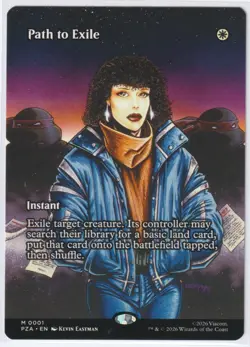 Path to Exile (Borderless) 1 TMNT Magic The Gathering Source Material M NM - Image 1