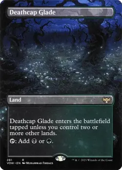 Deathcap Glade - Extended Art VOW HP MTG - Image 1