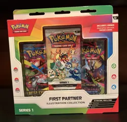 TCG Pokemon Lot 1x 1st Partner Illustration Collection 2x Mega Charizard Y Tins - Image 2