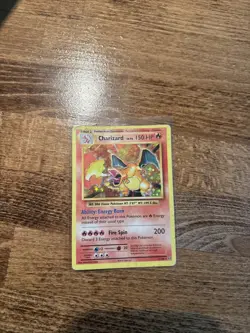 Pokemon TCG Evolutions XY Holo Rare Card Charizard 11/108 LP Condition - Image 1