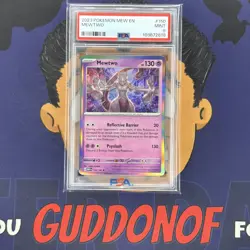 PSA 9 MINT 2023 Pokemon Mew EN-151 MEWTWO #150 Holo Rare - Image 1