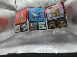 Japanese Pokemon Coris Soda Gum Sticker Sheet Latias Latios Terrakion Legendary - Image 2