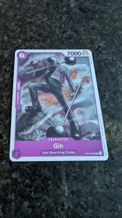 OP12-068 Gin : Uncommon English One Piece TCG Card : OP12: Legacy of the Master - Image 1