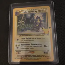 Light Toxtricity 2021 Celebrations Black Star Promo SWSH137 Pokemon Card - Image 1