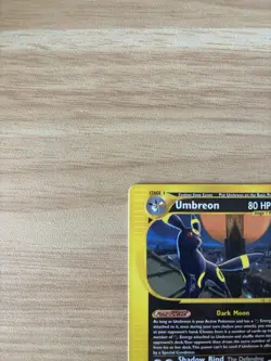 Pokemon TCG Umbreon 2002 Aquapolis Rare 41/147 E Reader Series - LP Vintage - Image 3