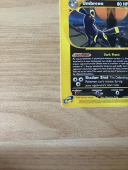 Pokemon TCG Umbreon 2002 Aquapolis Rare 41/147 E Reader Series - LP Vintage - Image 5
