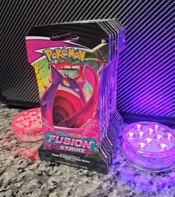 18x Fusion Strike Sleeved Booster Packs Half Booster Box Sword Shield Pokemon 🔥 - Image 1