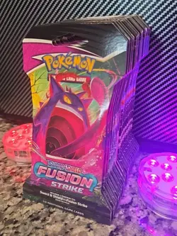 18x Fusion Strike Sleeved Booster Packs Half Booster Box Sword Shield Pokemon 🔥 - Image 3
