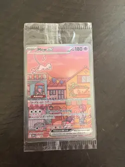 Pokemon Mew EX TCG Black Star Promo Card SVP053 UPC 151 Sealed - NM Condition - Image 1