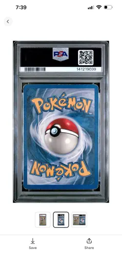 Pokemon TCG Shining Steelix Neo Destiny Secret Holo card 112/105 Vintage Psa 3 - Image 3