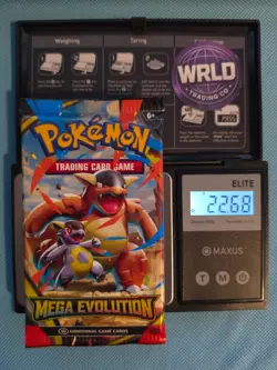 (HEAVY)🔥 22.68g Pokemon TCG Mega Evolution Booster Pack Factory Sealed✅ - Image 1