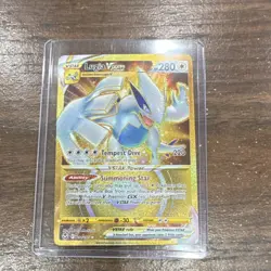 Lugia VSTAR Secret Rare Full Art Holo 211/195 Silver Tempest Pokemon TCG Card - Image 1