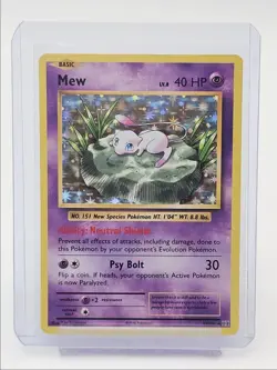 MEW 2016 POKEMON XY EVOLUTIONS RARE HOLO F 53/108 Q1048 - Image 1