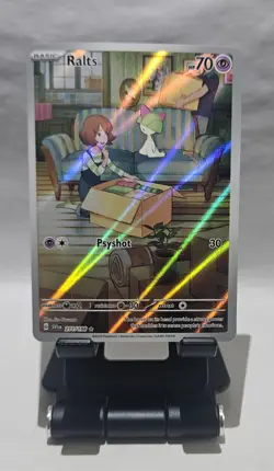 Pokemon Ralts Illustration Rare Holo SV01 Scarlet & Violet 211/198 MINT/NM - Image 1