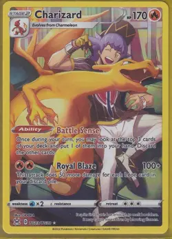 Charizard TG03/TG30 Swsh11: Lost Origin Trainer Gallery Holo Pokemon NM - Image 1