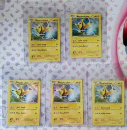 5x Pikachu Libre Holo #30 Pokemon NM/M Pikachu Libre & Suicune Trainer Kit - Image 1