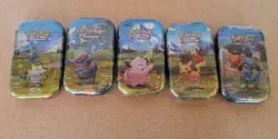 Pokemon ART SET OF 5 SEALED Ascended Heroes MINI TINS - Image 1