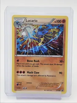 LUCARIO 2016 POKEMON XY BLACK STAR PROMO HOLO #XY140 Q1048 - Image 1