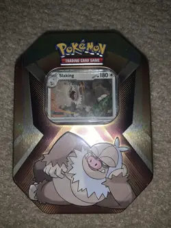 Pokemon TCG: Slaking Triple Whammy Collectors Tin - Factory Sealed - Image 1