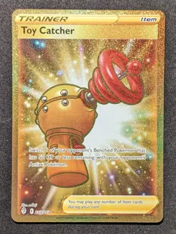 Toy Catcher 233/203 - Gold Secret Rare - Pokemon Evolving Skies - NM - Image 1