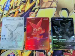 Pokemon Black and White Set Reshiram Ex Victini Zekrom - Image 1