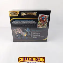 New Pokemon TCG: Mega Evolution Factory Sealed ETB Lucario - Image 2