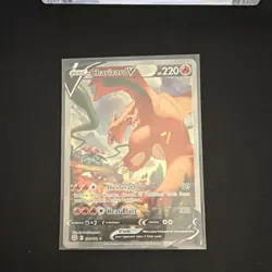 Pokemon Charizard V 154/172 Alternate Art Brilliant Stars Ultra Rare - Image 1
