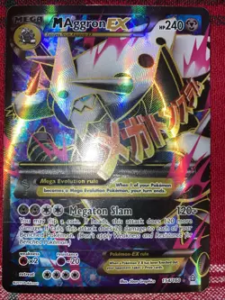 Pokemon TCG M Aggron EX (154 Full Art) #154/160 XY - Primal Clash - Image 1